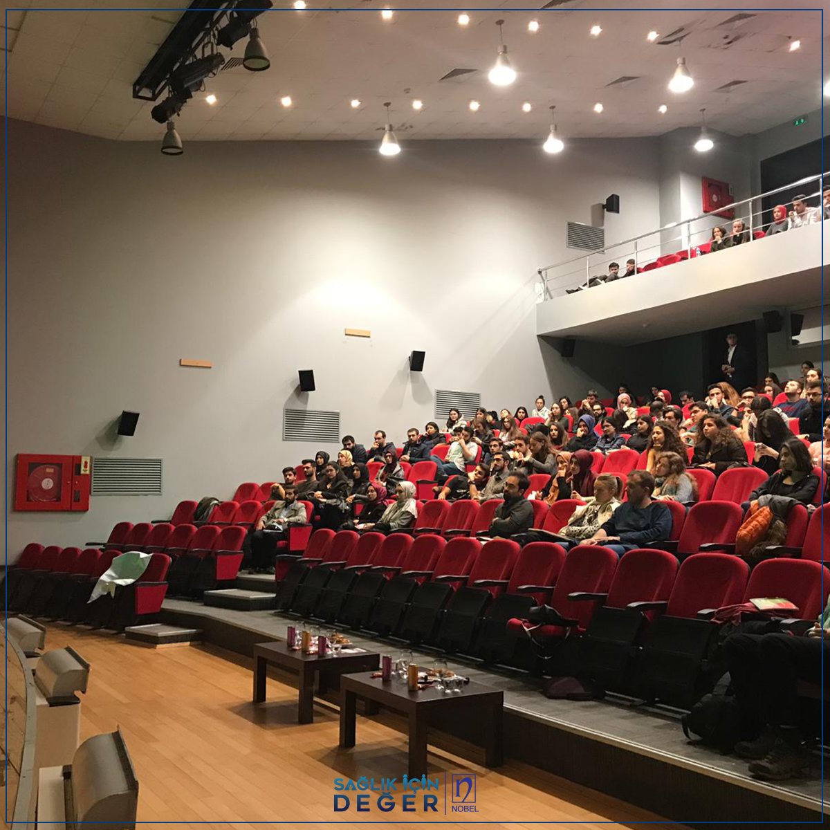 nobel_ilac's tweet photo. Nobel ana sponsorluğunda gerçekleştirilen Yıldız Teknik Üniversitesi Kimya Teknolojileri Kulübü Biyobilim 4.0 etkinliğinde üniversite öğrencileri ile bir araya geldik. 

#sağlıkiçindeğer #nobelilaç #kimtek #biyobilim https://t.co/Q4tWpQ6VJF