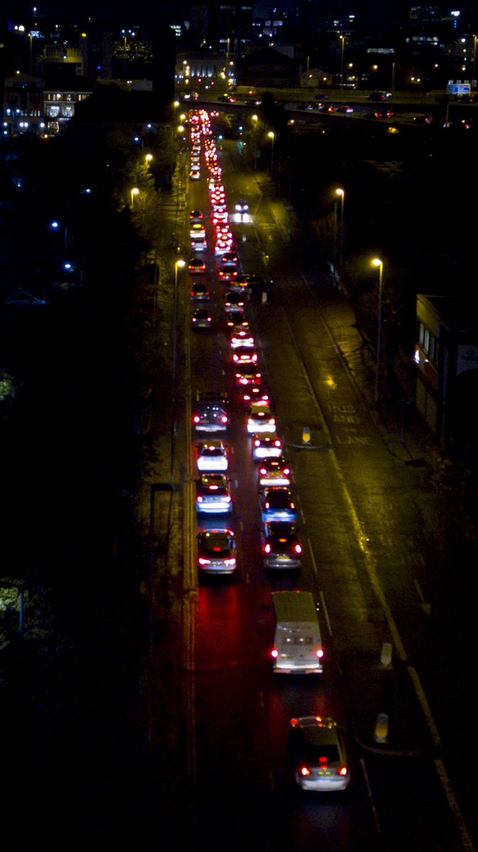 BelTel's tweet photo. Gridlock Belfast: City's traffic chaos revealed from the air - from @Kscott_94
https://t.co/9ic2B5jdw4 https://t.co/wHHnrX2fZC