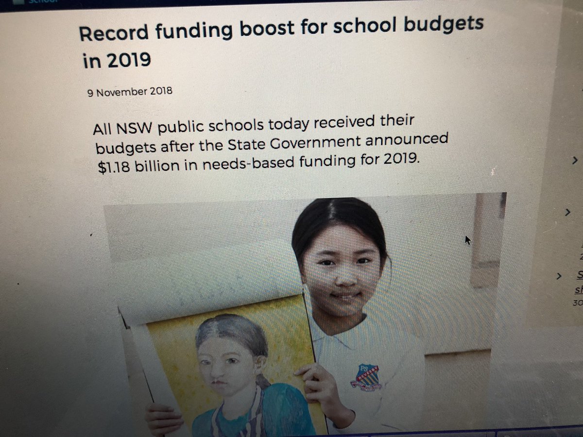 Narelle Nies (@narellenies1) on Twitter photo Congratulations to the <a href="/RevesbyPS/">RevesbyPS</a> team on Vanessa’s story being shared as a part of the DOE News funding boost for school budgets in 2019. Proud of the wonderful stories we produce where every student is known,cared for and valued. @jangreen31 <a href="/dizdarm/">Murat Dizdar</a> <a href="/mscott/">Mark Scott</a> Congratulations to the <a href="/RevesbyPS/">RevesbyPS</a> team on Vanessa’s story being shared as a part of the DOE News funding boost for school budgets in 2019. Proud of the wonderful stories we produce where every student is known,cared for and valued. @jangreen31 <a href="/dizdarm/">Murat Dizdar</a> <a href="/mscott/">Mark Scott</a>