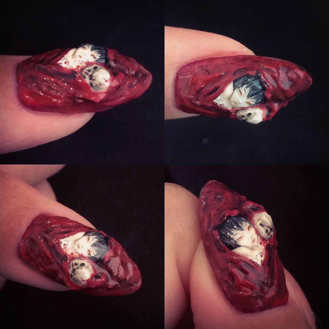 sanguine147's tweet photo. #山本タカト
#山本タカト展
#ノスフェラトゥ
#NOSFERATU
#REDSHEETS https://t.co/Nuv7gGmDBr