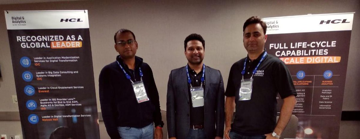 hcltech's tweet photo. Our Digital Application & Platform team, at #qconf, showcased capabilities that help enterprises scale their #digital initiatives and enable #automation through an #agile & #DevOps focused, API-first, microservices based cost-effective development approach. https://t.co/FuJs5WTtyo