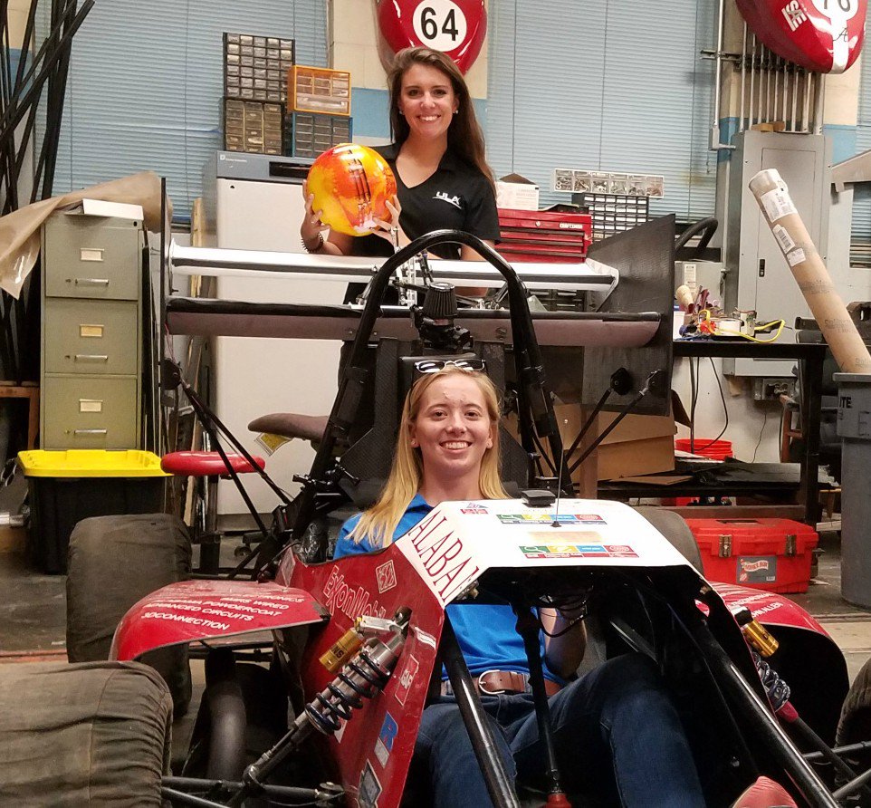 Kara_Parks_'s tweet photo. Amazing to see the out of this world progress @alabamafsae has made! #racetiderace #UASpaceDays #ULARocketStars https://t.co/aXpqZfowxD