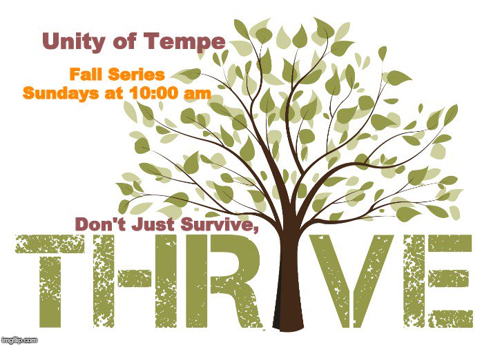 UnityofTempe's tweet photo. Ever felt that you're doing more & getting fewer results? You expend lots of effort but things don't turn out the way you anticipated? You may even feel that your dream of prosperity is slipping away. If you'd like to get back on track, join us this Sunday at 10am! #unityoftempe https://t.co/IwGzPT0Z2t