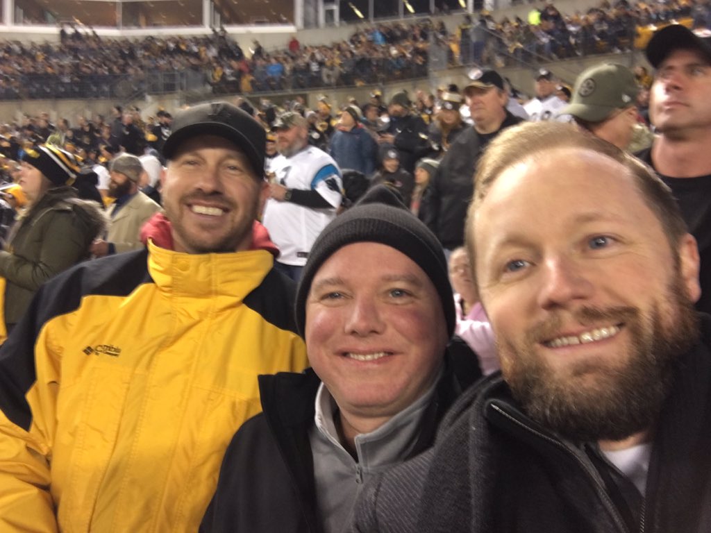 KirbyUtah's tweet photo. Thanks to @shure we’re hanging out at the @steelers game tonight at the #TTS18 #AVtweeps @Kaleoiini @bgramSCe https://t.co/wznhPEYCrz