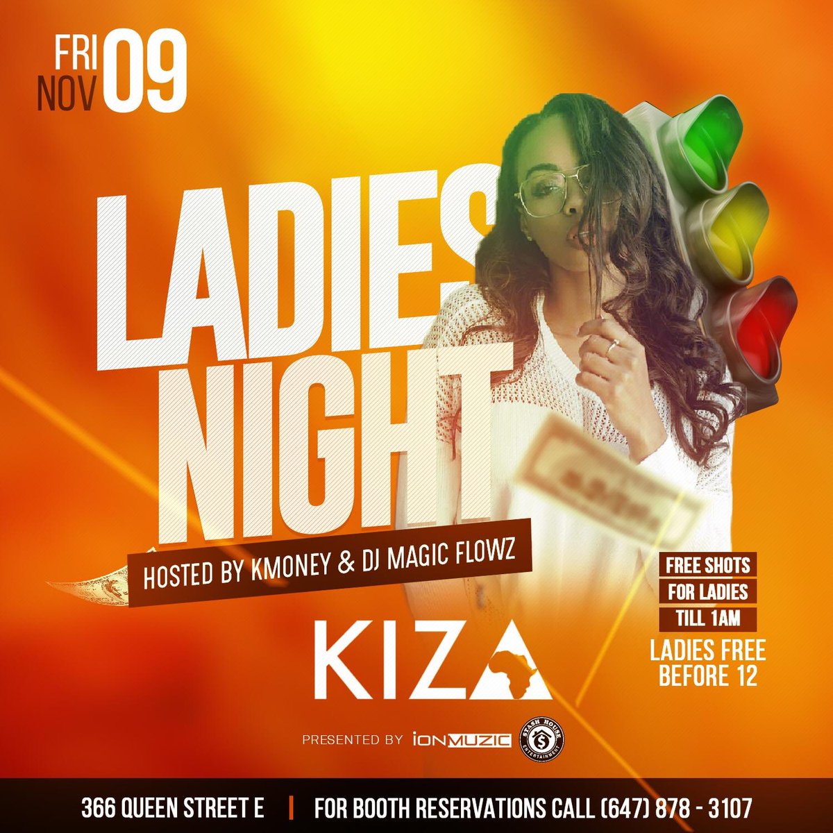 iOnMuzic's tweet photo. LADIES NIGHT THIS FRIDAY 👅 Kiza Lounge Toronto FREE B4 12am #FreeShots #LadiesNight https://t.co/z08d5rDcLh