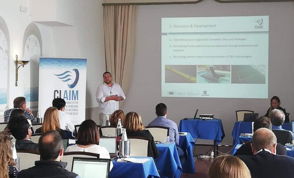 NewNaval's tweet photo. New Naval presenting at #Claim2020 conference and workshops in Italy from the 5th through the 8th of November. 
#newnaval #newtechnology #marinelitter #Horizon2020 #EU #greekinnovation #greekmanufacturing #protection #preservation #restoration #antipollution #Claim2020_GA https://t.co/JZ8HbaWeE3