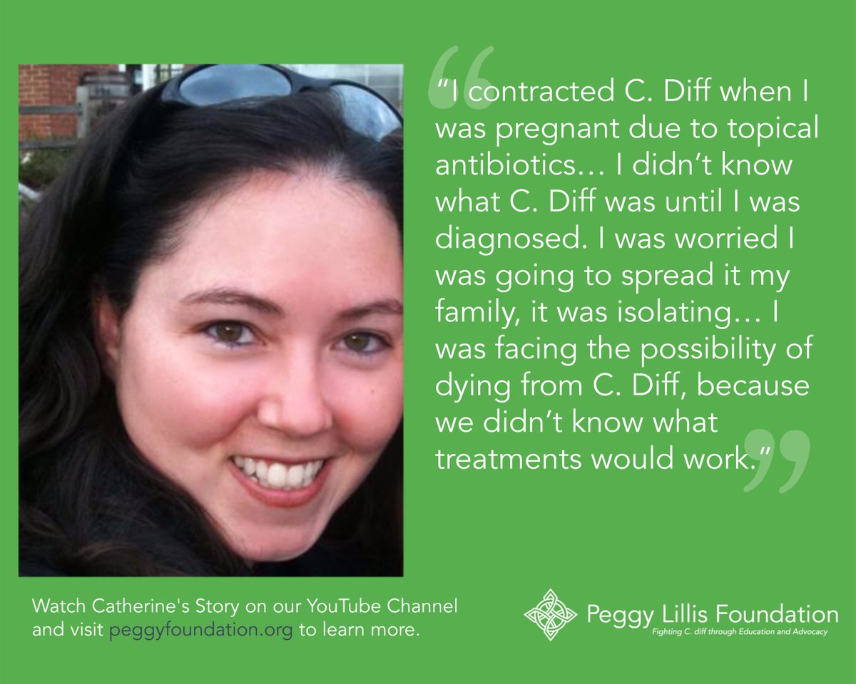 PeggyFund's tweet photo. November is C. diff Awareness Month, please take a moment to watch Megan's story and subscribe to the Peggy Lillis Foundation YouTube Channel https://t.co/3pNHlYpETt #cdiff #cdiffawarenessmonth #cdiffaware @CDC_NCEZID @CDCgov @CDCFound @pewhealth @PublicHealth @CdiffSupport https://t.co/oj6t9hYBbQ