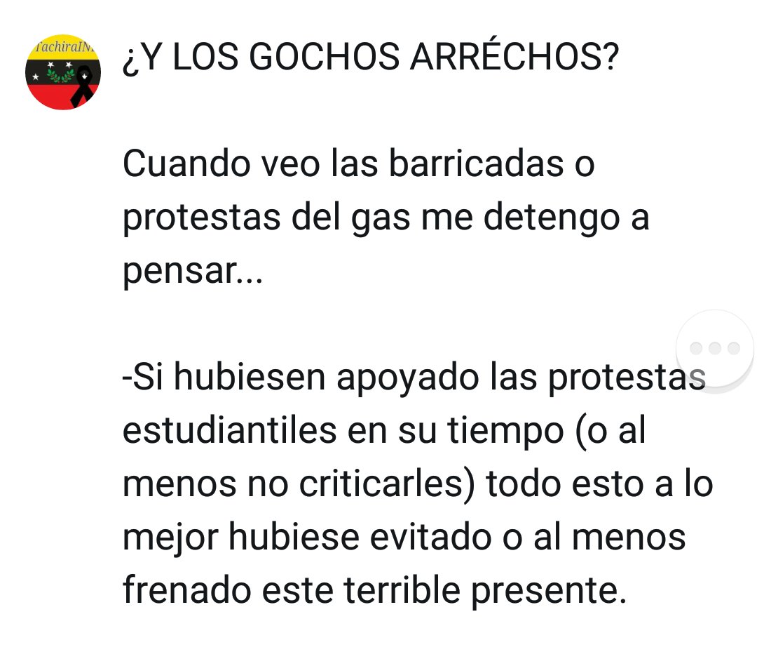 TachiraINF's tweet image. ¿Y LOS GOCHOS ARRÉCHOS? #gochos #gochosarréchos #sosVenezuela #8Nov Lean y opinen!... Estaré muy atenta en leer sus comentarios!