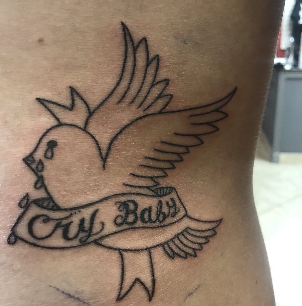 Got tatted today ✨🖤