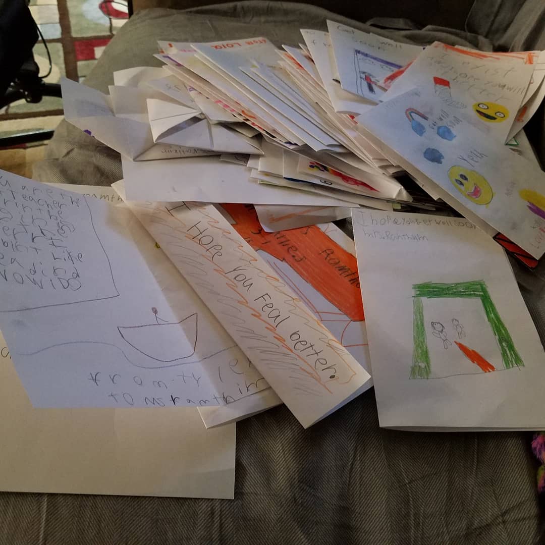 MariaRamthun's tweet photo. Feeling the get well love from my 3rd graders. https://t.co/9IPwXwsTEG