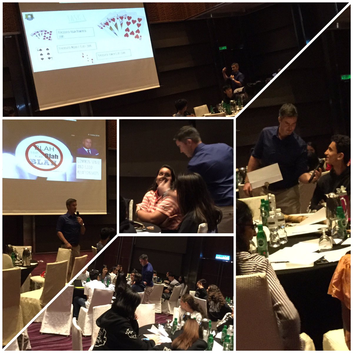 VipulaSharma1's tweet image. @Sporty_Irish shares the power of respect, common sense and building positive relationships within our whole community #gislearning #gisstudentleaders conference