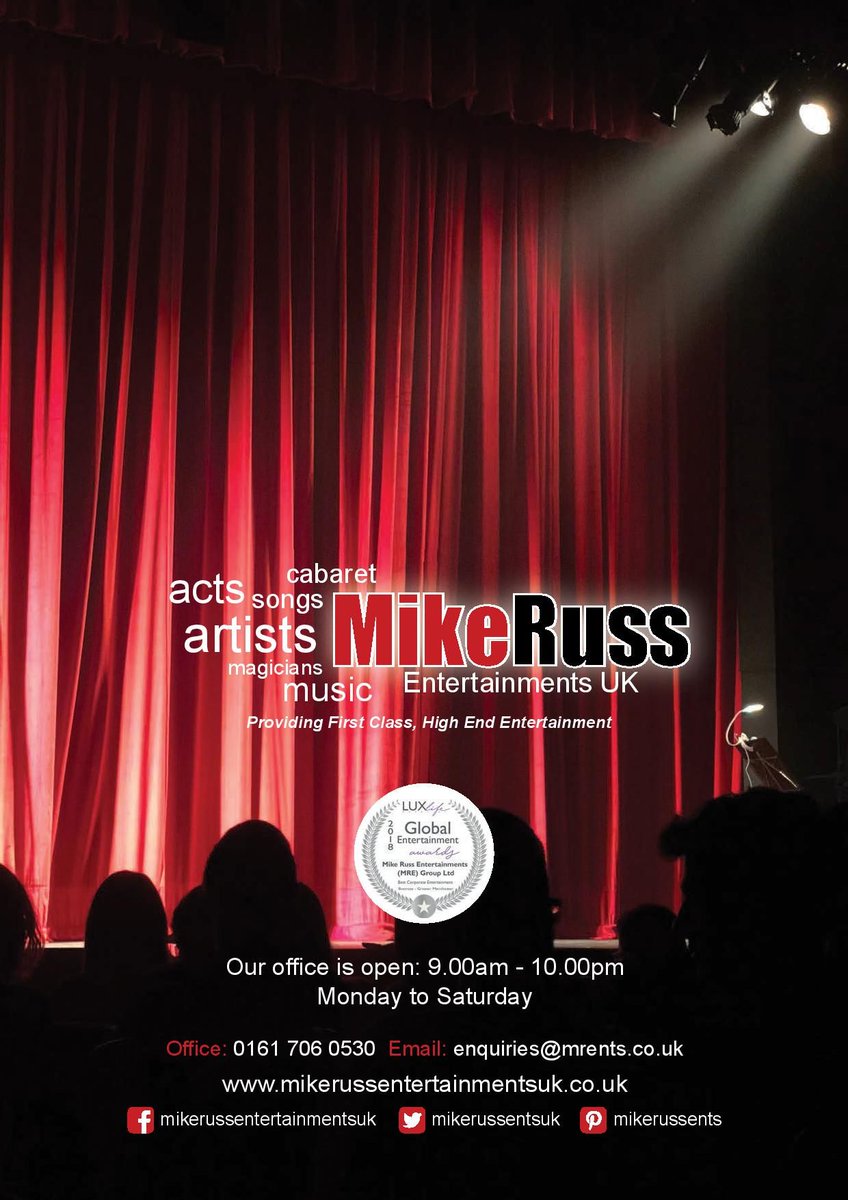 Mike Russ Entertainments Group LTD tweet media
