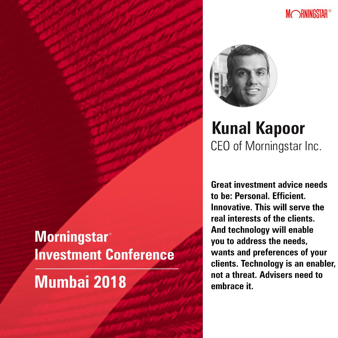 in_morningstar's tweet photo. Here are some insightful statements by the key presenters and panelists at the Morningstar Investment Conference held in Mumbai. #MICIN #MICINHighlights
https://t.co/MTJL8jVFEZ https://t.co/JsodsciLF8