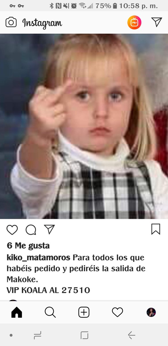 cristela71's tweet photo. les habla KIKO Jajajaja te joder y VIP MAKOKE AL 27510 #SomosLaAudiencia9N #SomosLaAudiencia8N #SomosLaAudiencia8 https://t.co/J34bxMyuAS