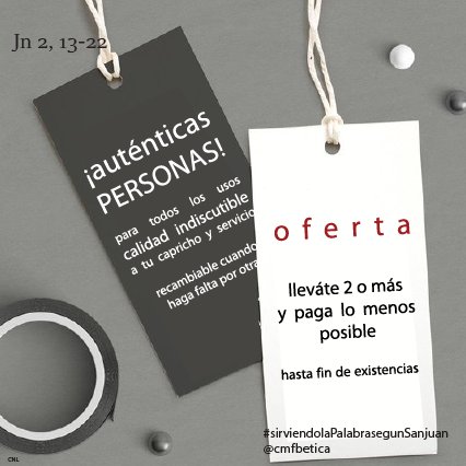 fatimacmf's tweet photo. #sirviendolaPalabrasegunSanjuan Comentarios al Evangelio diario por Antonio Mª Sanjuan, cmf #claretianosbetica #comerciodepersonas #templodeDios #explotacionhttp://ow.ly/VLxr30mxCu6 https://t.co/hXzjFFkS5X