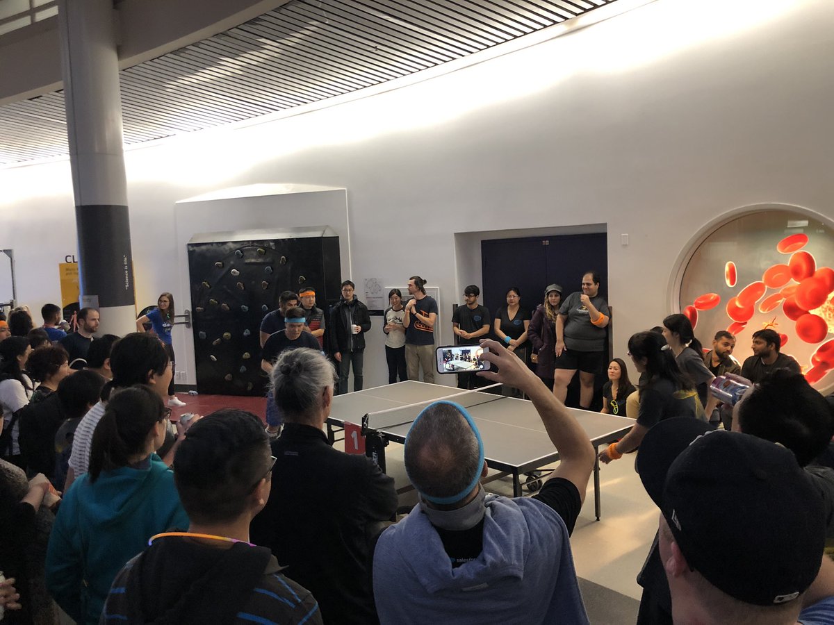 danbrodie's tweet photo. So much fun at #TechPongYVR! Sold out and over 700 of the Van tech industry’s finest getting together for an epic evening! Thank all of you! https://t.co/1zCCUvz16R