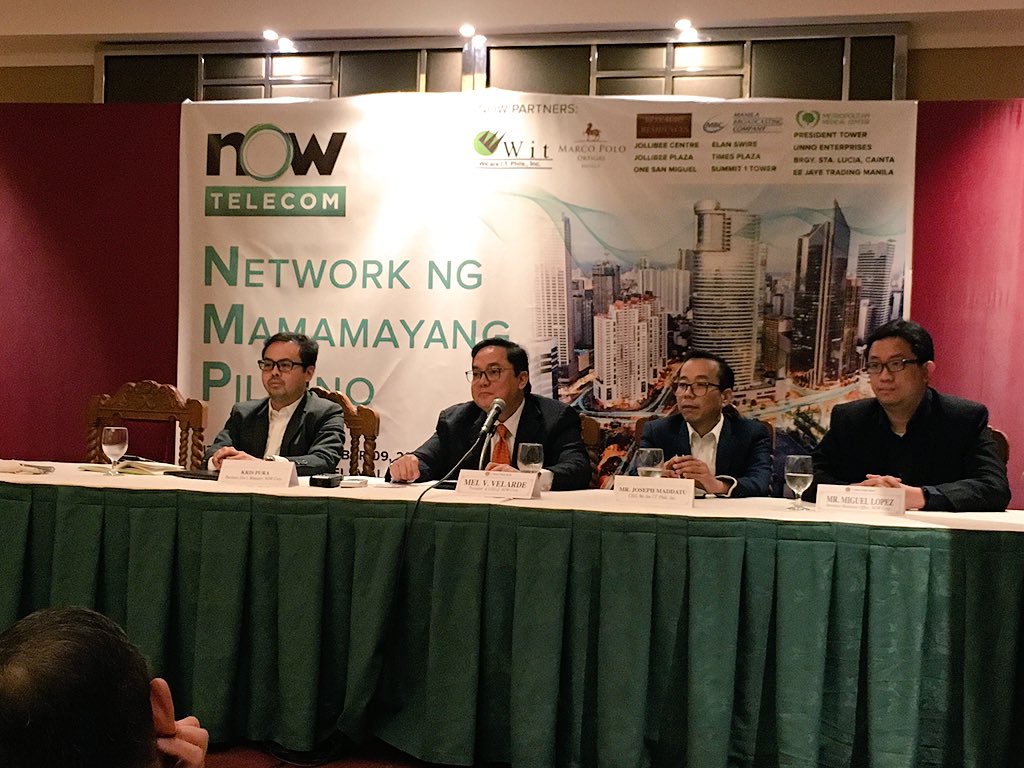 NOWCORPORATION's tweet photo. #NOWTalks “We want to work with local partners...1 partner per barangay.” - Mel Velarde https://t.co/Zt4u6gba6X