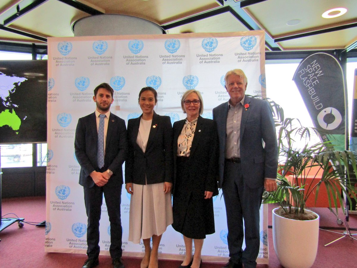 Lachie1one's tweet image. Delighted to open @UNAA_National #SpaceDevelopment Summit in Sydney today. Do we need an SDGX, Sustainable Space? #AusGov #AusBiz #FinalFrontier 🚀🛰