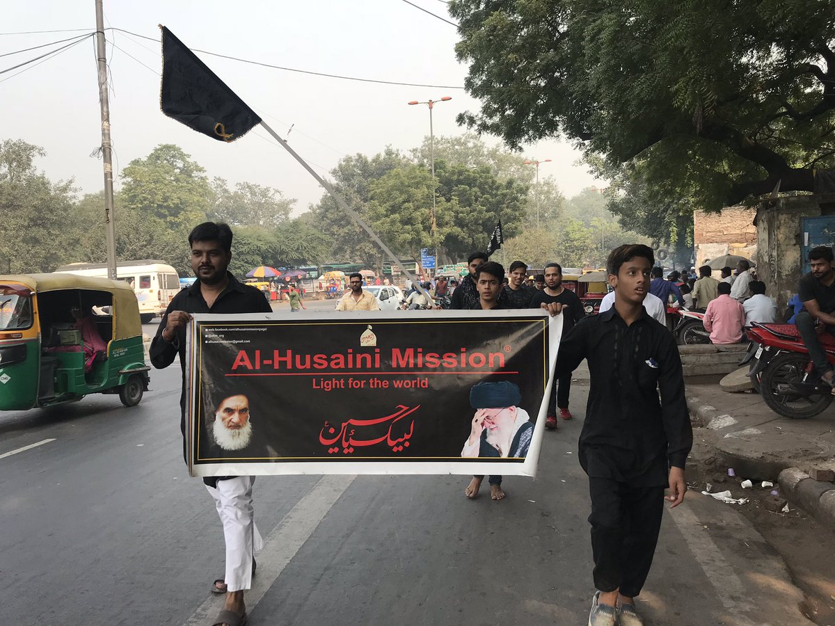 ahm_org's tweet photo. Arbaeen Walk Juloos Delhi https://t.co/CqcJbWlExe