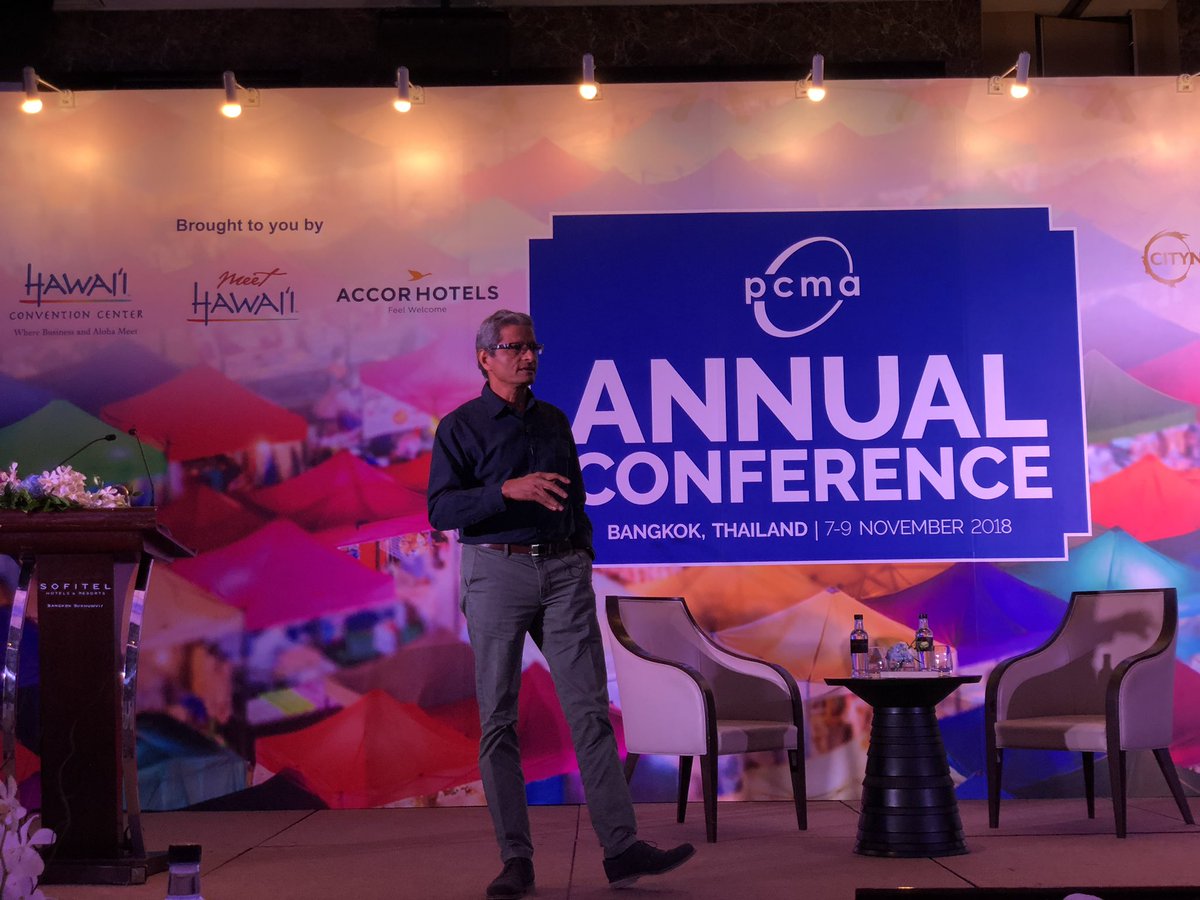 “Self-confidence has NO roots to capabilities” #truth #pcmaAC18 <a href="/pcmahq/">PCMA</a> @BizEventsAsia