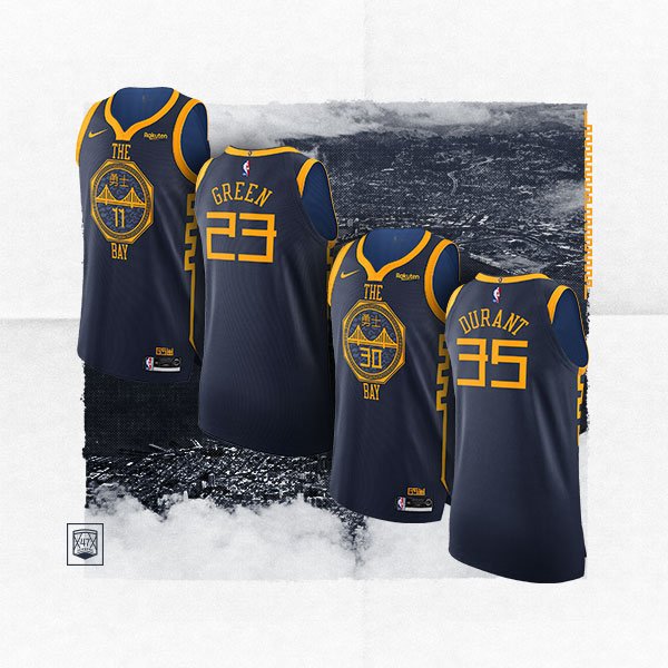 gsw city edition jersey 2018