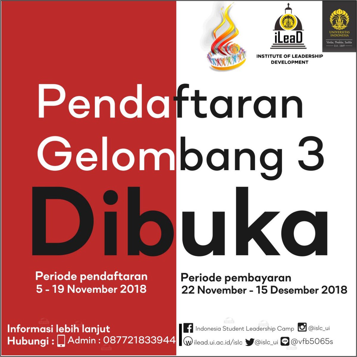 ISLC_UI's tweet image. It’s all you’ve been waiting for! Don’t miss your last chance to be a part of the community! Phase 3 Registration is now open until Nov 19 🇲🇨 #ISLCVIII #HopeforBetterChange