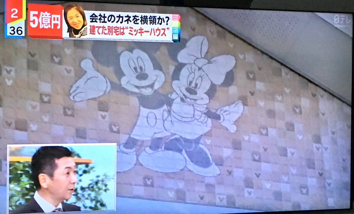 ディズニーファンの北村容疑者が3億円横領し建てた ミッキーハウス の外観が話題 Togetter