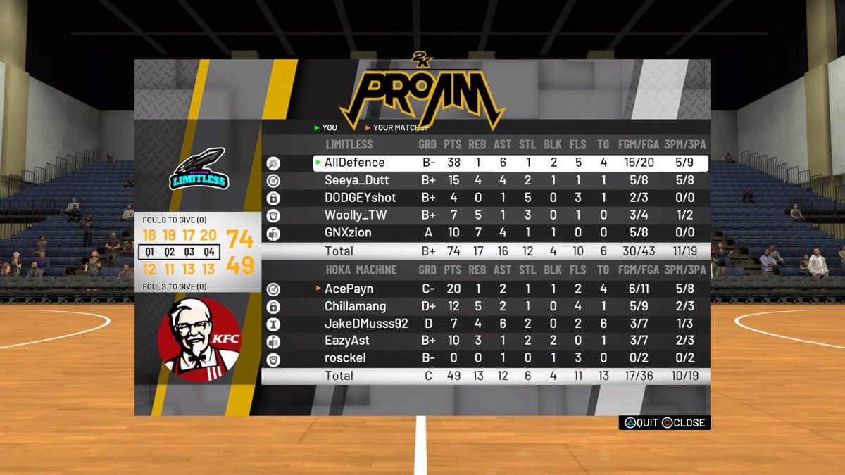 2kLIMITLESS's tweet photo. Ggs to HOKA last night. Great start to the season! @2kdownunder #2kDLS2 https://t.co/GpqFwBhtRU