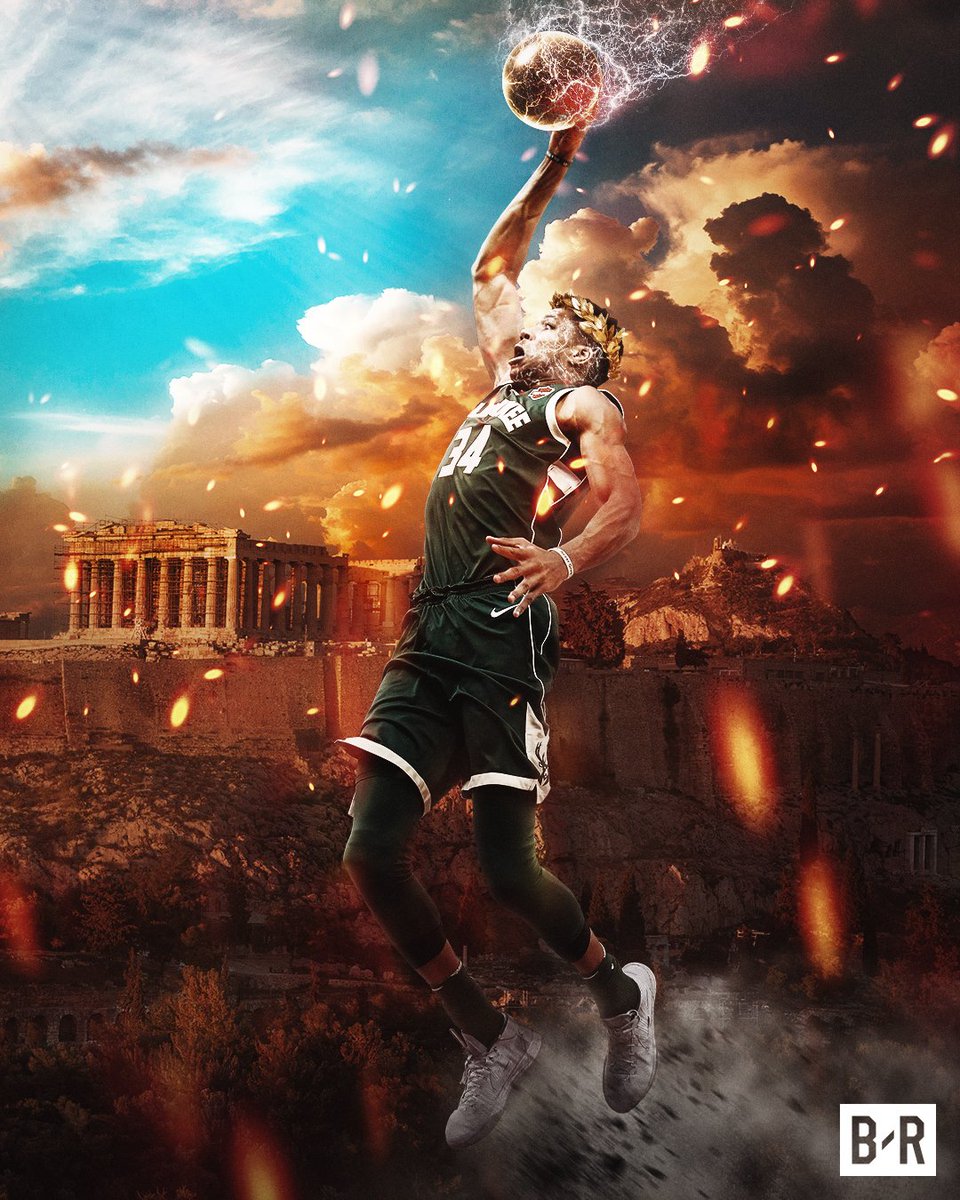 BleacherReport's tweet photo. The Greek Freak and the Bucks beat down the Warriors 134-111! https://t.co/ppOreYpv2k