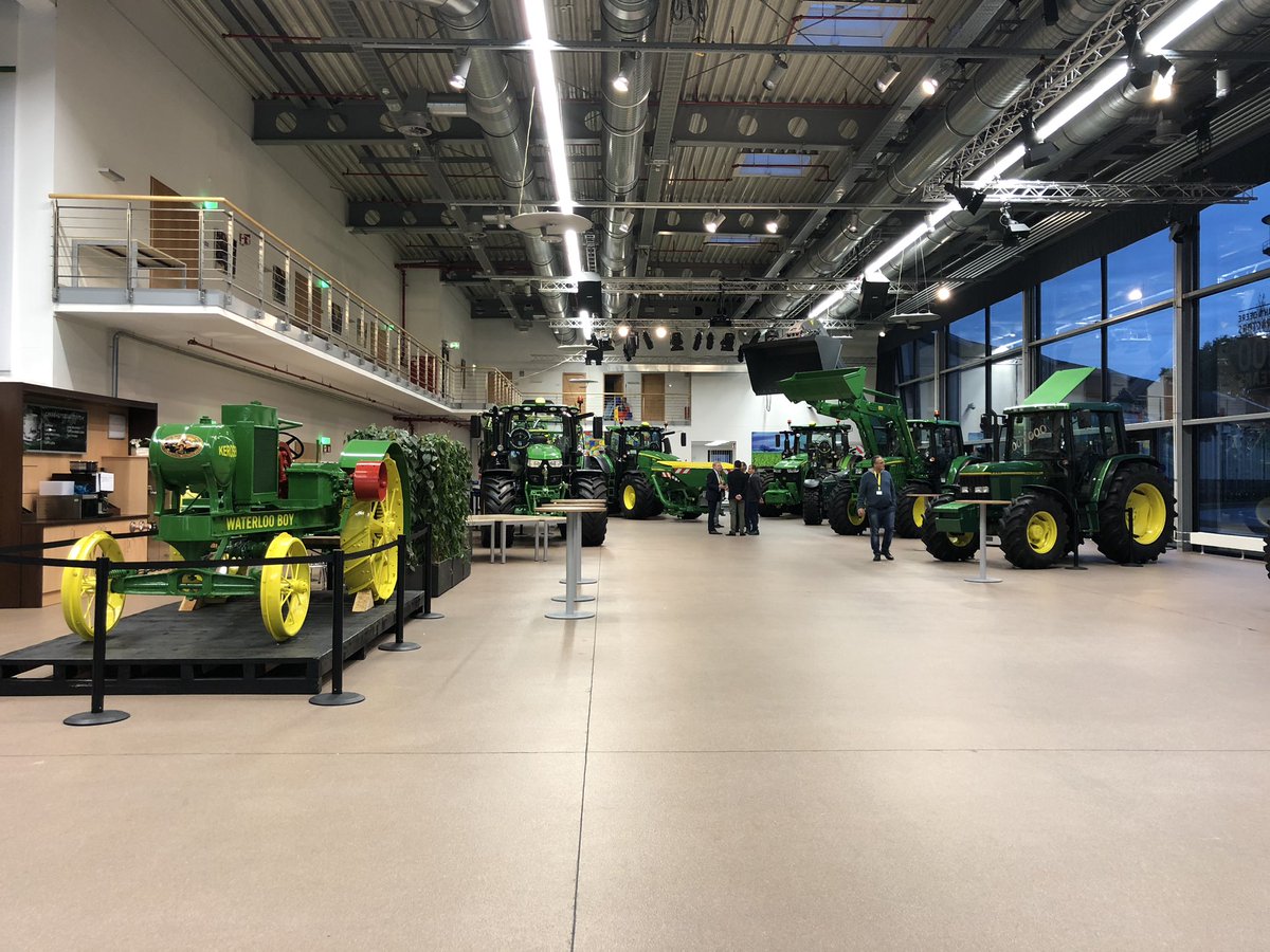 Garyabbott96's tweet photo. Interesting day yesterday at  @JohnDeere Forum in Mannheim Germany. Data control &amp; data privacy been the topics of discussion today... https://t.co/zcBTzRQAdW