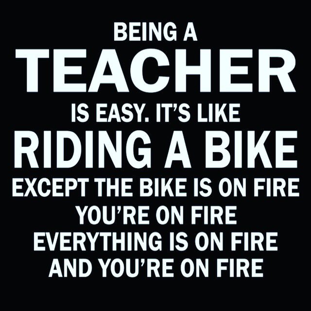 TeachingWhimsy's tweet photo. When it was one of those days yesterday and you’re covering the same class this morning 😰 #classproblems https://t.co/bLudKhHCRQ