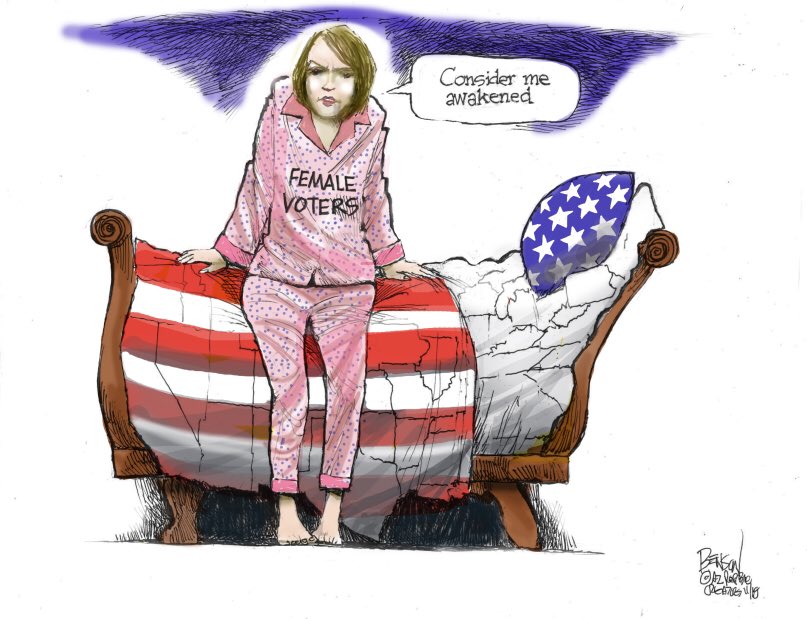 ElDoProgressive's tweet photo. Women have spoken by getting elected and by voting. Ignore them at your peril, ye of the DC old boys’ club. #WomensWave #womenleaders #EDP #MidtermsElections2018 https://t.co/Z6BZJyFDYW