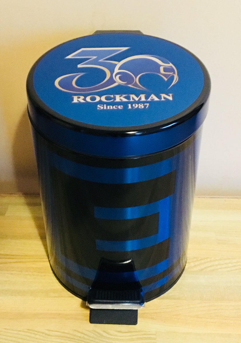 ROCKMANのE缶！ E缶柄のダストBOX！ ゲッツ！ ROCKMANのプライズは