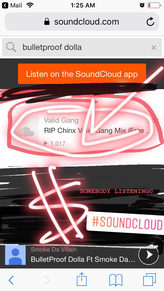 dumelbrown57's tweet photo. #SoundCloud #soundcloudpromo #bulletproof #dolla #bulletproofdolla #validgang #ripchinx #farrock #MusicMonday #StreamThankUNext #streams #soundcloudrapper #2019 https://t.co/UksRt4cPAz
