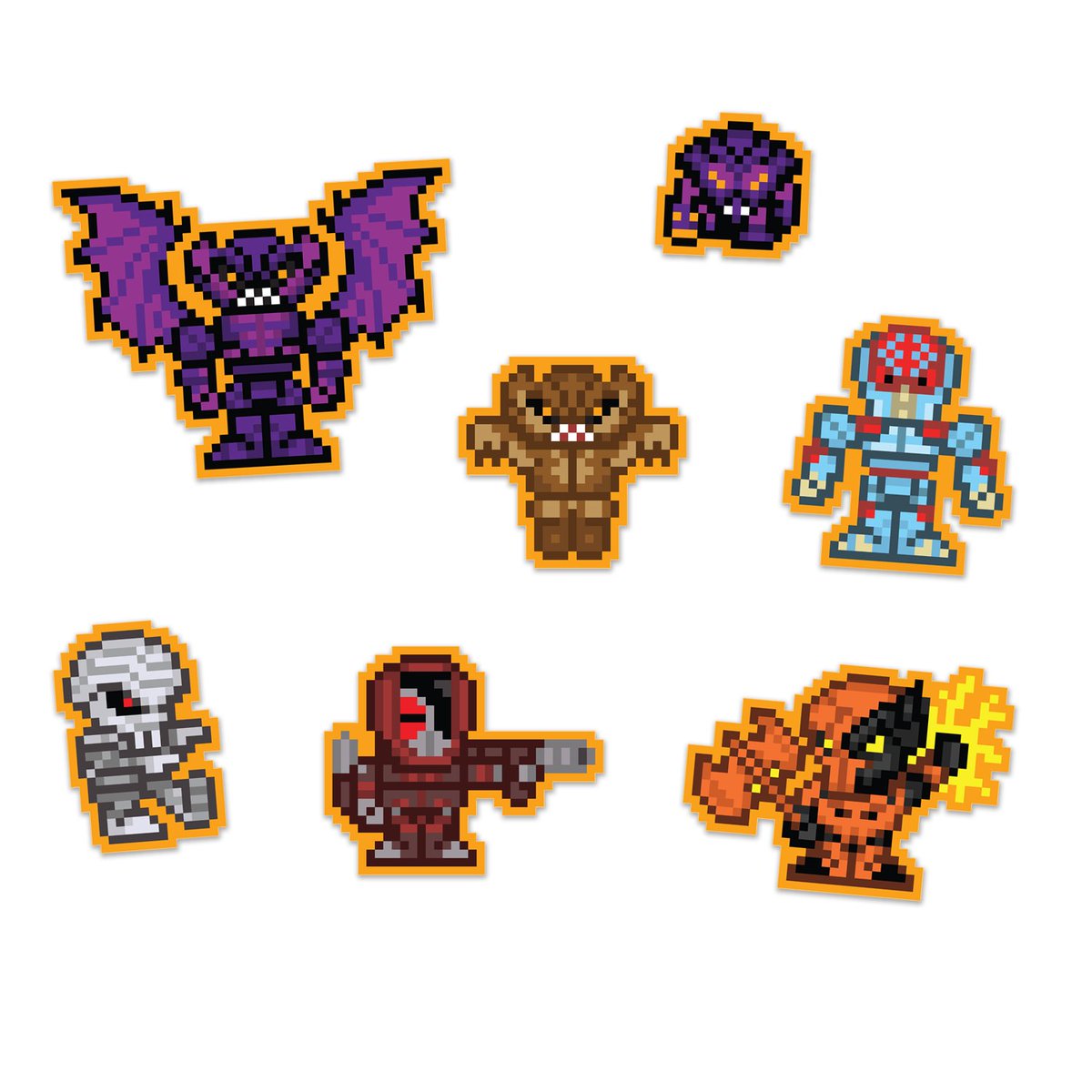BitFigs's tweet photo. Shoutout to @stickermule for the crazy fast turnaround on our new "Vile Vendettas" #sticker set! Nice quality #magnets too... get one free with all orders while supplies last ๐ https://t.co/Hm1ywtlyOB ๐ #glyos #bitfigs #stickers #culturepirates https://t.co/eD4LD1TcIY