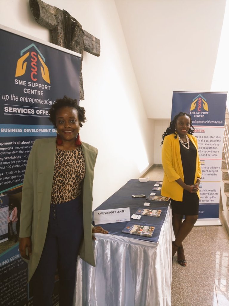 smesupport_ke's tweet photo. Our team led by our CEO @LindaAOnyango ready at the #IgniteMySME Conference where she will be speaking about investment readiness as part of growth through excellence @VickyRubadiri @StrathU @FactsAfrica1 @USAIDAfrica @Versatilepics @MEDA_KENYA https://t.co/5JIwfxfWA5