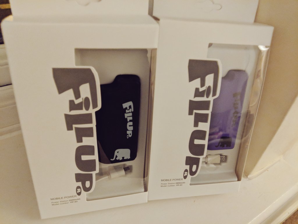 When I'm on a Family Day Out, I always lose charge on my devices, so this is the solution! WIN 1 of 2 Fillups -  Mobile Phone / Device Portable Chargers. FOLLOW Me, @MamaMeiBlog &amp; @BloggerUpNorth + RT this. Ends 18/11/18 at 00hrs. UK Entries Only. #WinItWednesday #FreebieFriday