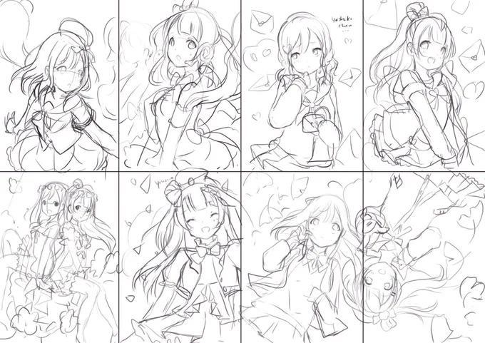 I finally snapeped and sketched 24+ pages for a kotomaru book o&lt;-&lt; 