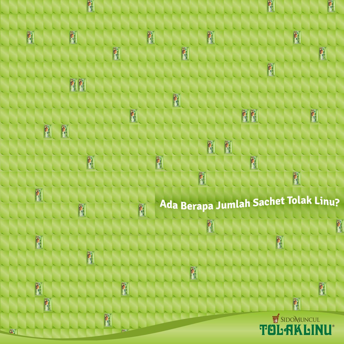 Tolak_Linu's tweet photo. Ada berapa jumlah Tolak Linu sachetnya?
.
Tulis jawabanmu di kolom komentar. Cantumkan #TradisiMasaKini pada jawabanmu dan mention 5 orang temanmu untuk ikutan menjawab
.
2 orang beruntung akan mendapatkan merchandise exclusive dari Tolak Linu
.
#TolakLinu #TradisiMasaKini #Kuis https://t.co/ibZ3Ui20C7