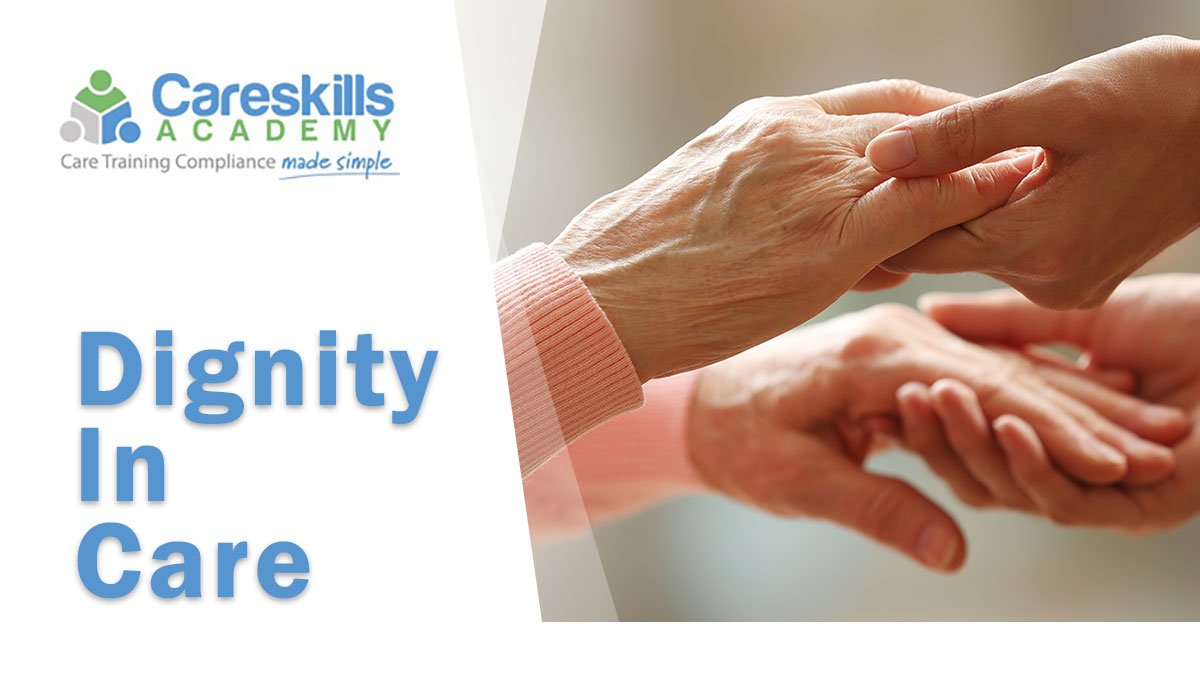 care_skills's tweet photo. Learn best practice guidance that underpins the promotion of Dignity in Care. 

Check out our New Online Course ‘Dignity in Care’ 

https://t.co/3gbVw02kJR  | Call us: 020 3397 9734

#SocialCareTraining #CareHome #DignityInCare https://t.co/GrKPVT70mL