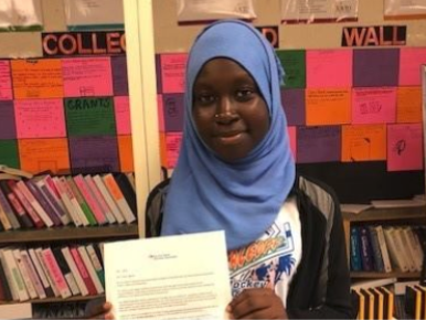 PolytechFW's tweet image. Congratulations to AVID senior Frdouss Yagoub. She was awarded The East Fort Worth Business Association Scholarship in the amount or $500! #PolytechHS #FWISD #polyistheplacetobe #polyscholarships