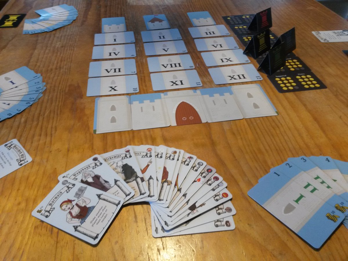 lupus_games's tweet photo. Couldn't resist, just had to open a copy and play. It almost feels like it is ready but we'll be doing lots and lots more #playtesting and fine tuning. A bit scared of kickstarting it anyway... I love it already, though. "Botched Up!" #indiegamedev #gamedev #cardgames #botchedup https://t.co/5U1LiVBe3T
