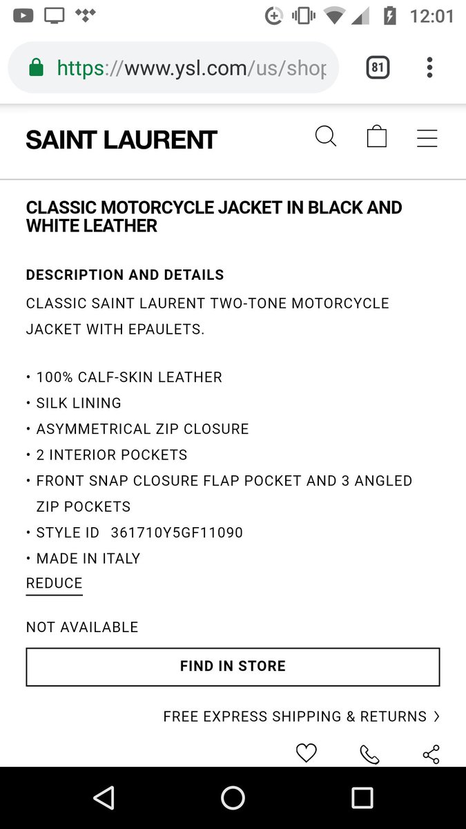 ysl express shipping