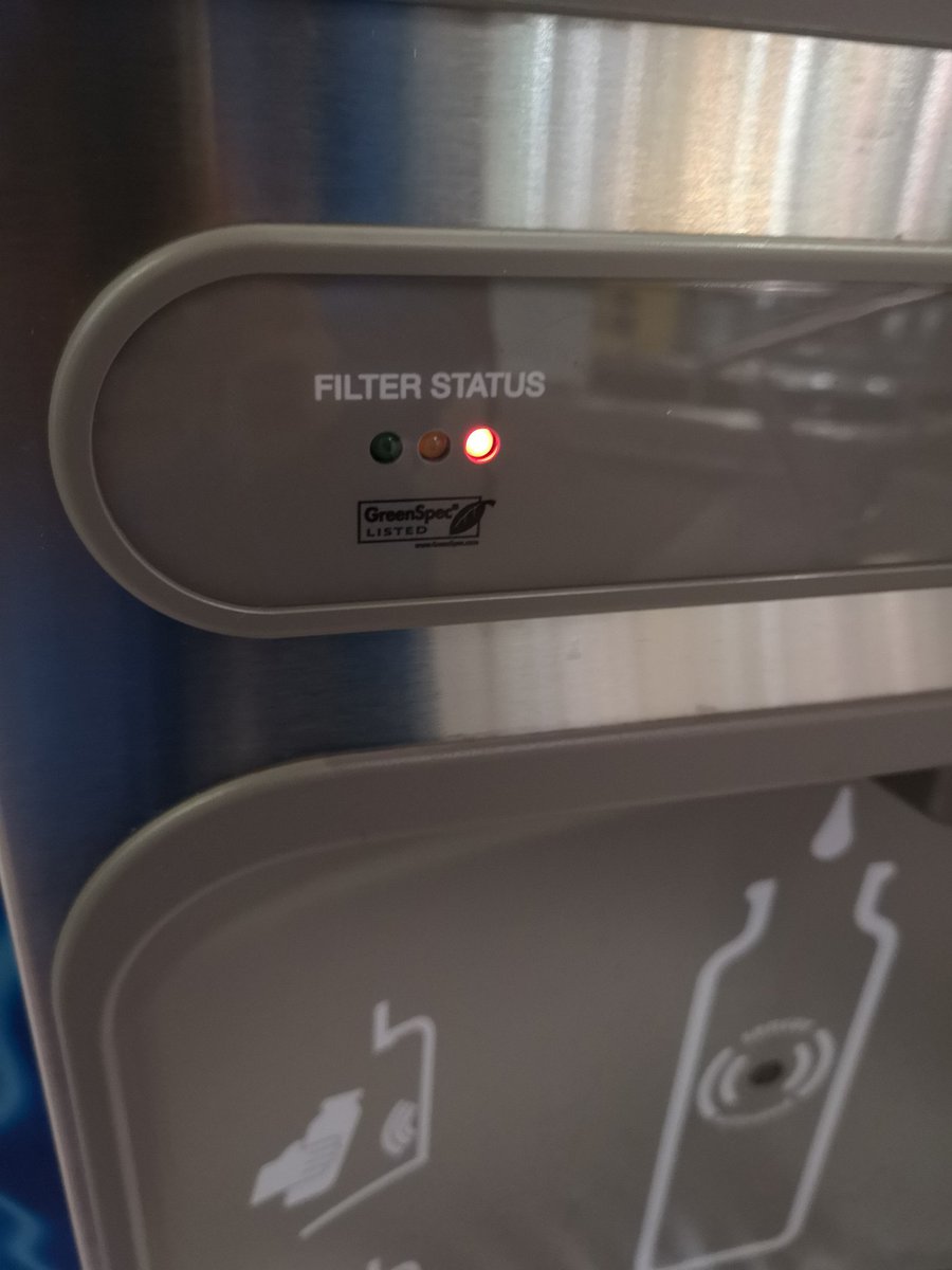 ZigoDJ's tweet photo. @NetworkRailMAN @networkrail Been like this for 2 weeks despite me mentioning it twice. Surely if the filter is 'bad' it needs replacing otherwise it's a health concern? https://t.co/oygNQsjkyp