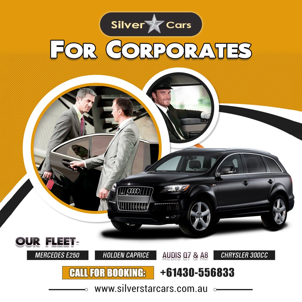 silverstar_car's tweet photo. To ride in style and luxury in your #BusinessTrip in Melbourne, get a #car #rented from Silver Star Cars which offers a wide range of cars at affordable prices. All the people from the #corporate world can travel in our cars. https://t.co/3Zd9R8tt7P https://t.co/rsMoQBMA7D