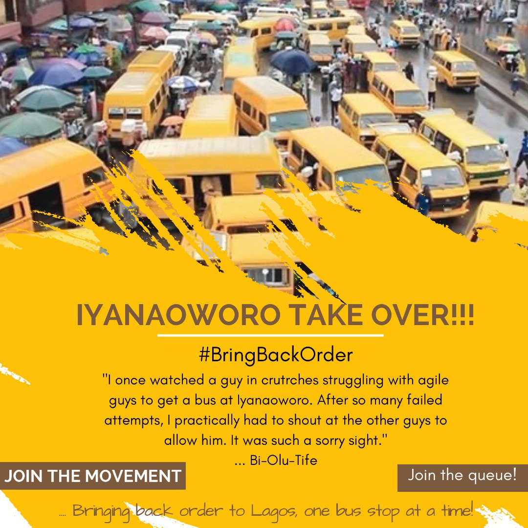 bludeeva2's tweet photo. Queues start at Iyanaoworo from Monday. No more rushing, pushing and injuring one another. We deserve to treat one another better.
Please help by retweeting and tagging relevant authorities. You can also join us to share flyers by 430pm today.
#iyanaoworotakeover
#bringbackorder https://t.co/7mUVbST9Ml