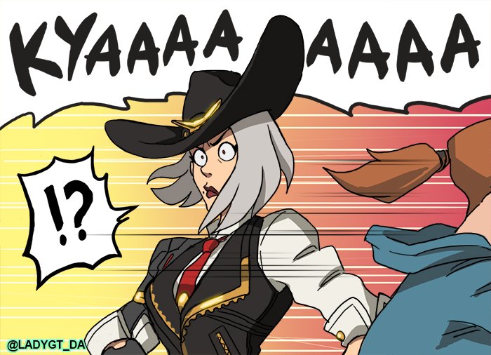 lenzi_art's tweet photo. New Hero hype #Overwatch #Ashe #Bob https://t.co/9sZJlpGJ4X