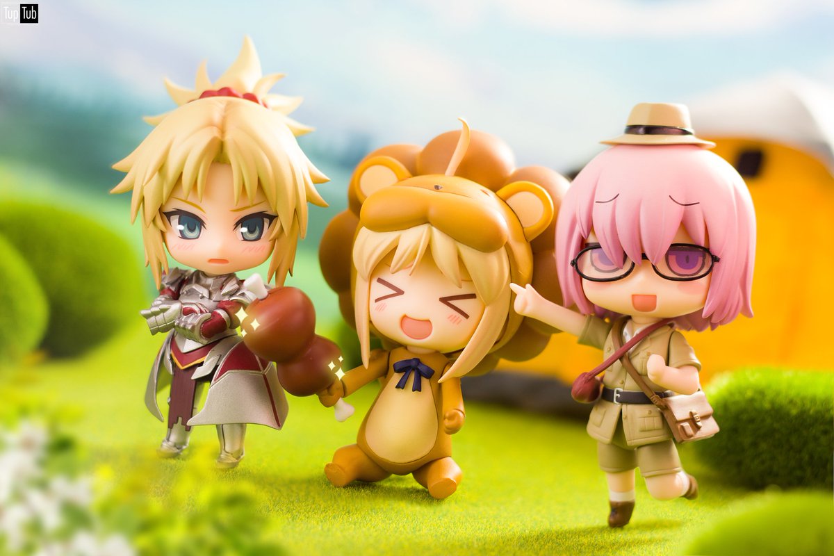 Tup_Tub's tweet photo. Chaldea summer camp ٩(｡•◡•｡)۶  

@GoodSmile_US @gsc_melytan @gsc_kahotan @TokyoOtakuMode  #ねんどろいど #Nendoroid  #グッドスマイルカンパニー #ufotable #Nendomonogatari #TupTub #モーさん #モードレッド #アルトリア #セイバー #シールダー #マシュ #キリエライト #FGO #fgoproject https://t.co/9EvGM2tHH6