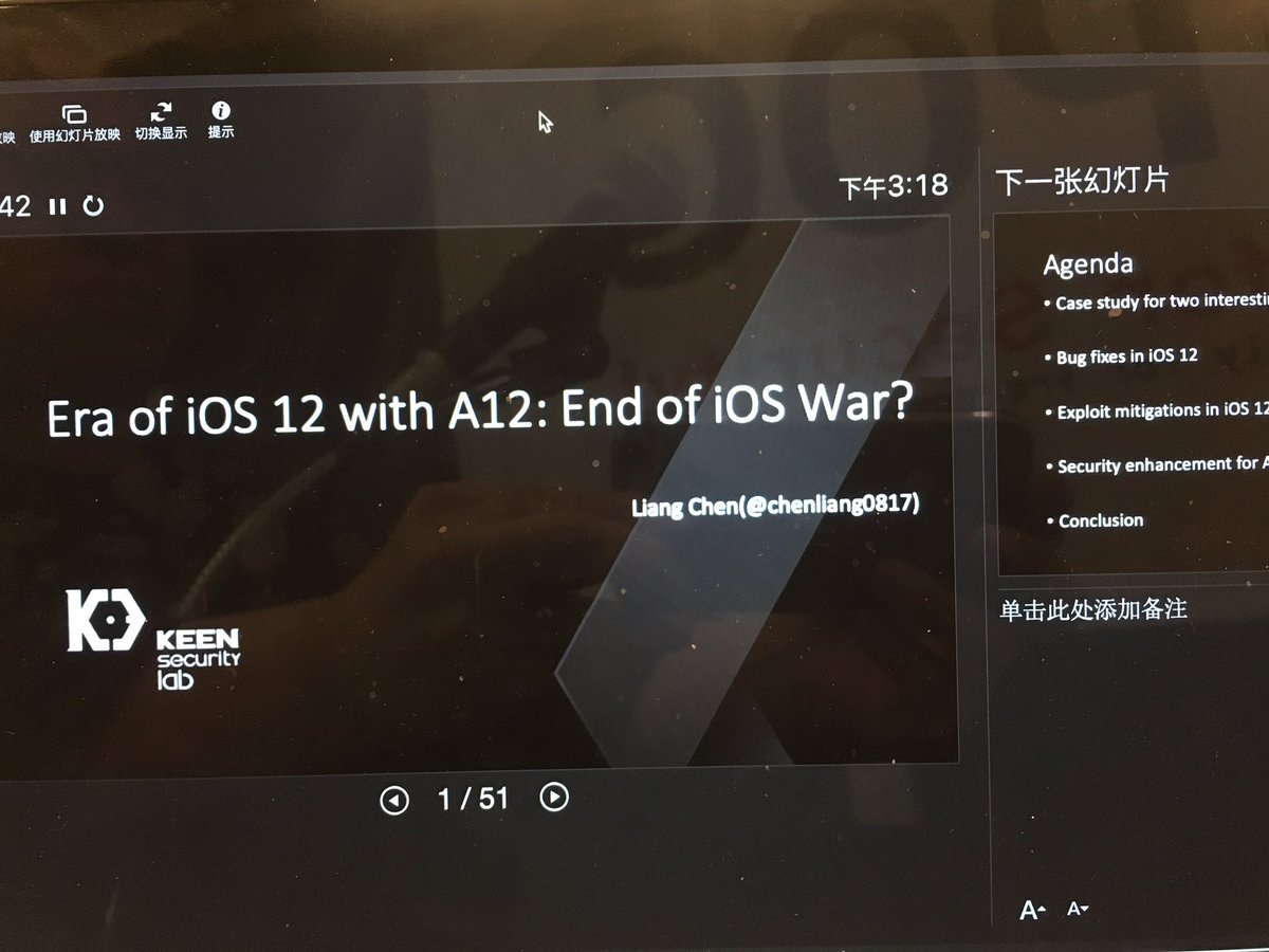 vangelis_at_POC's tweet photo. @chenliang0817 is preparing for his talk at #POC2018. https://t.co/azqInt5GRE