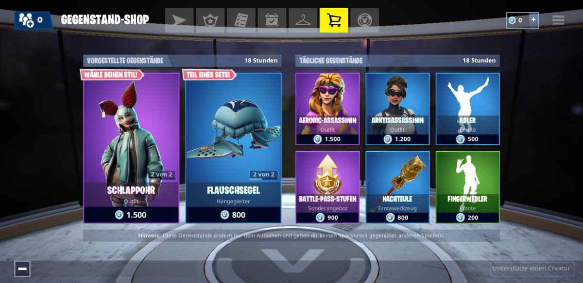 FortniteNews96's tweet photo. New Shop! 

You like it? 
#Fortnite #FortniteTwitchCon #fortniteshop #Fortniteleak https://t.co/ueAgRTbLxU